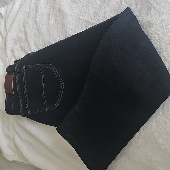 Lee Extreme Motion MVP Slim Fit Tapered Leg 33" X 32" Dark Blue - Picture 6 of 11